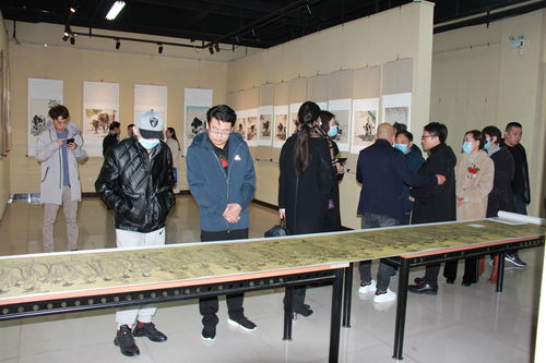 致敬與傳承 楊慶林藝術作品展 在北京徐悲鴻文化藝術交流中心開幕