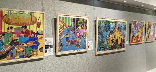 三江侗族農民畫的歷史與傳承作品展在寧波開展