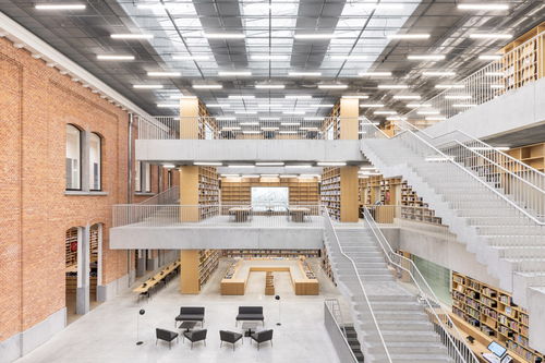kaan architecten最近完成了比利時音樂學校擴建