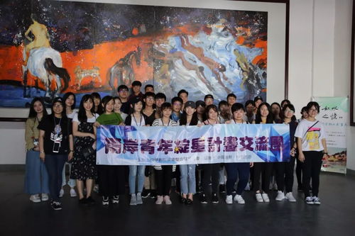 臺(tái)灣大學(xué)生泰州行走進(jìn)多勝文化藝術(shù)生活廣場(chǎng) 兩岸文化交流其樂(lè)融融
