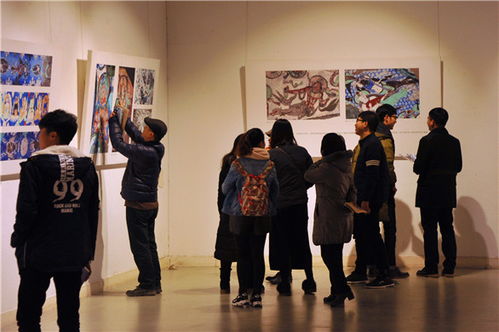 絲路文化進校園 龜茲壁畫藝術交流展暨衍生品大賽 在山東工藝美術學院開幕