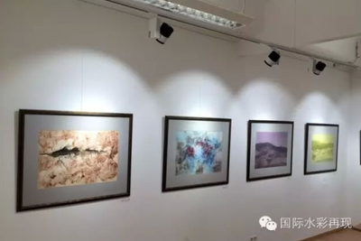 美術學院師生水彩作品展在維也納歐洲時報文化中心開展